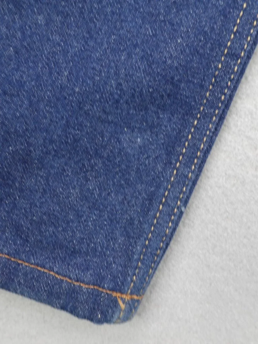 Gucci Jeans Mens 36 Blue Japanese Denim Wide Leg Straight Selvedge Fly Italy